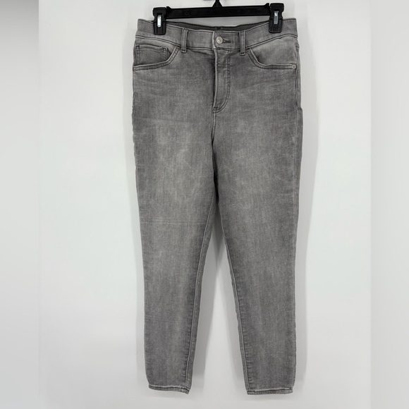 Express Denim - EXPRESS High Waisted Gray Wash Skinny Jeans